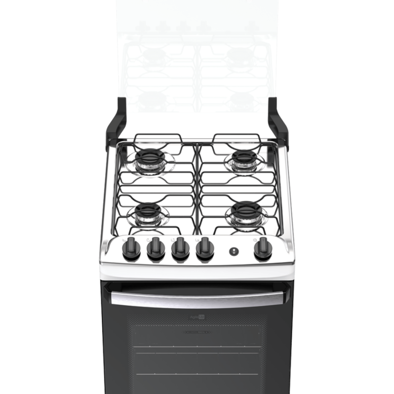 Fogao Atlas Agile Mesa De Inox 4 Bocas Branco-7290bfd3-2651-4d04-b92b-640f26a7019d