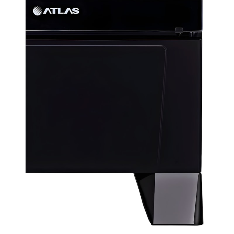 Fogão Atlas Coliseum Plus 4 Bocas Inox Preto-fefce5b9-02fe-496f-b23c-82e0907bcf9f