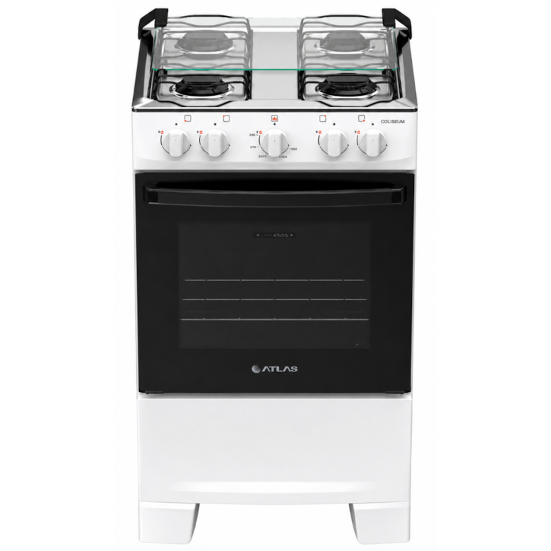 Fogão Atlas Coliseum Plus 4 Queimadores Branco com Mesa Inox-edc3fb5d-6657-4d03-b0d2-2890c4f8ec51