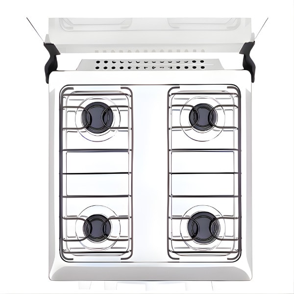 Fogão Atlas com Mesa de Inox Coliseum Plus 4 Bocas com Acendimento Manual Branco-4d30c057-3314-4c98-b8fd-7e34cf67048b