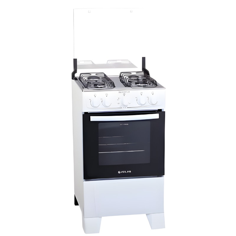 Fogão Atlas com Mesa de Inox Coliseum Plus 4 Bocas com Acendimento Manual Branco-1bf9755d-2a54-42b3-80ef-140dcc92cc39