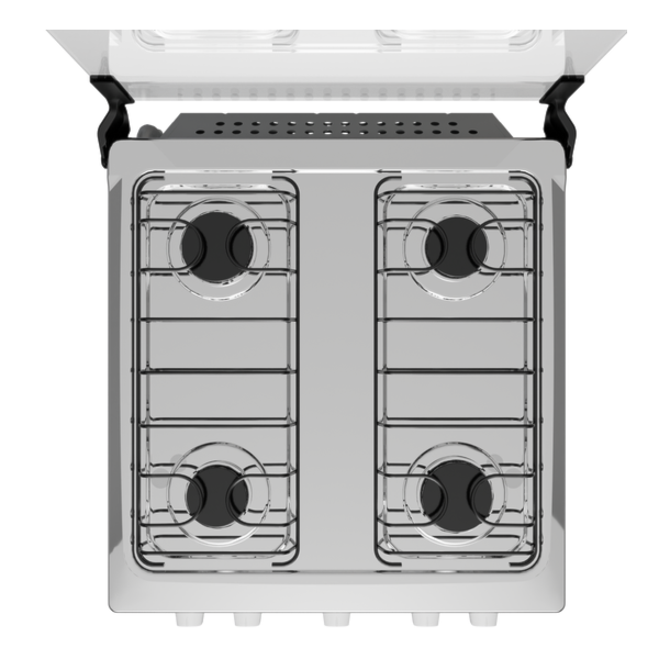 Fogão Atlas com Mesa de Inox Coliseum Plus 4 Bocas com Acendimento Manual Branco-db1c21e2-927a-4ef5-9443-8a22be816b4e