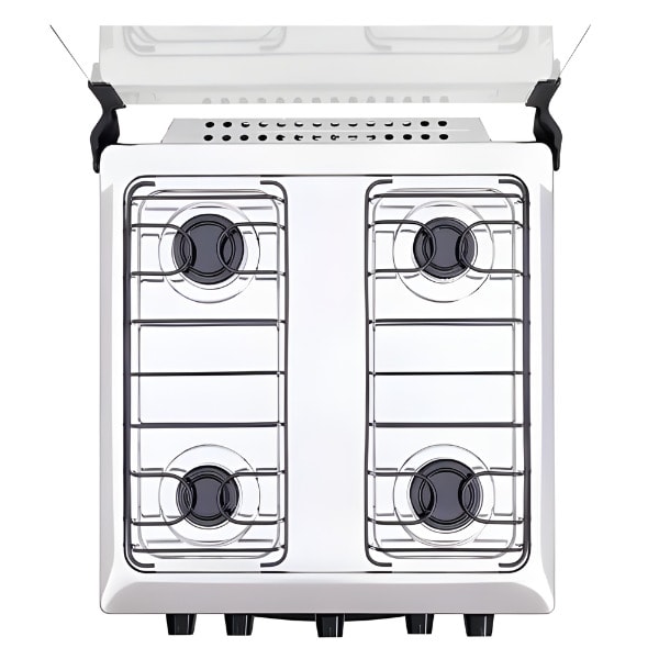 Fogao Atlas com Mesa de Inox Coliseum Plus 4 Bocas com Acendimento Manual Preto-628826a7-266e-4154-91d3-b06fc36be6f6