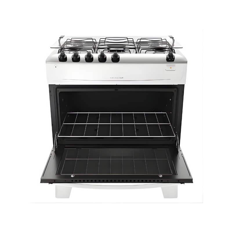 Fogao Atlas com Mesa de Inox Monaco Top 5 Bocas Branco-939ecfa3-37df-4d85-9acb-9dde43ffc900