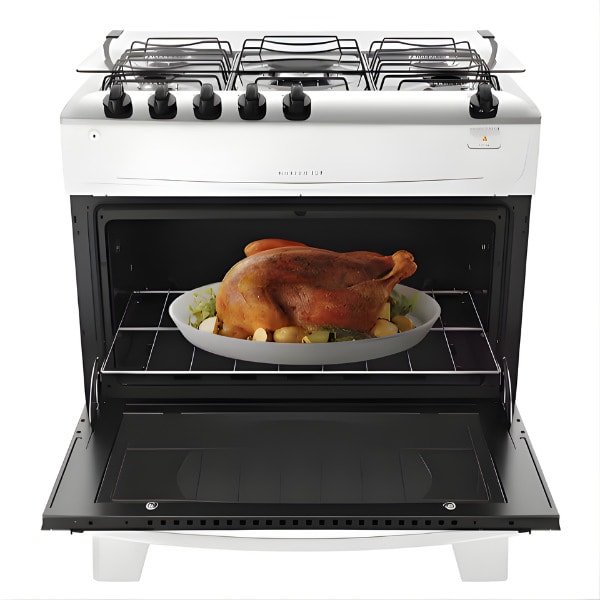 Fogao Atlas com Mesa de Inox Monaco Top 5 Bocas Branco-0ada95c4-3ce1-4a4b-b747-5bde1885e017