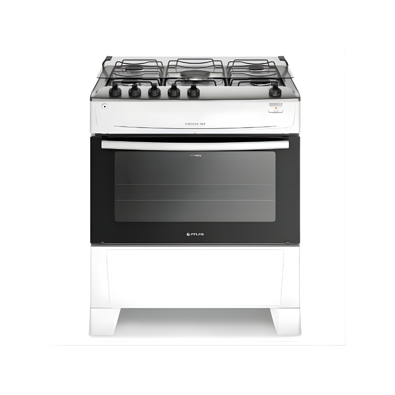Fogao Atlas com Mesa de Inox Monaco Top 5 Bocas Branco-58f33e3d-cee5-47f9-b682-7b69b599d01c