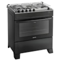 Fogao Atlas com Mesa de Inox Monaco Top 5 Bocas com Acendimento Automatico Preto-f861f3b3-2966-48a7-93d5-c766f63ec0b5