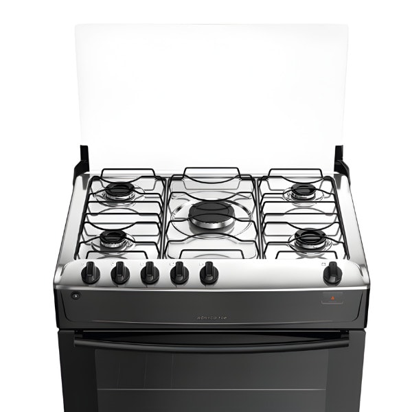 Fogao Atlas com Mesa de Inox Monaco Top 5 Bocas com Acendimento Automatico Preto-1efc4b9e-ae70-4b3a-888f-685b0af81498