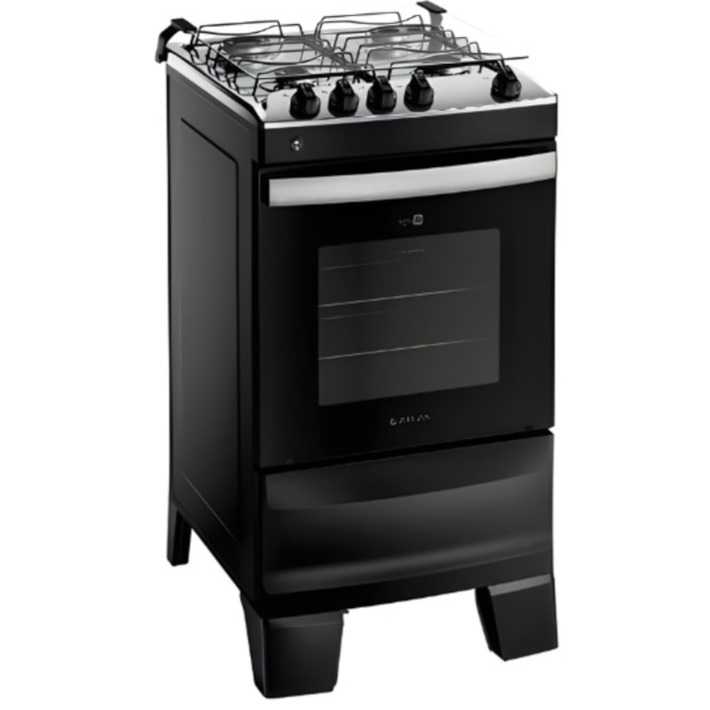 Fogao Atlas Mesa de Inox Agile 4 Bocas Acendimento Automatico Preto-f14f8bf4-df19-4798-8b88-3596a31eb6c5