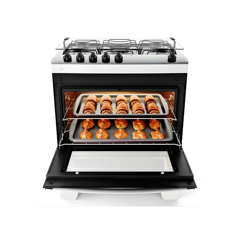 Fogao Atlas Mesa de Inox Agile com 5 Bocas Acendimento Automatico Branco-e16d97e9-ed57-4747-854b-ccfbf15e7bf2