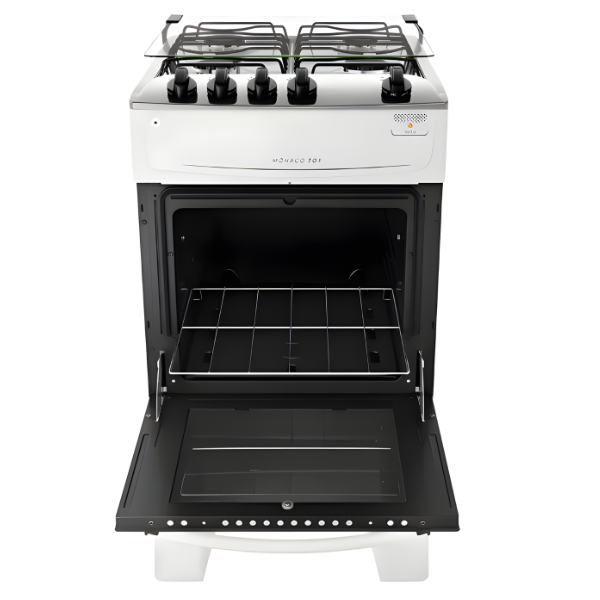 Fogao Atlas Mesa de Inox Monaco Top 4 Bocas Acentimento Automatico Branco-45a6d835-0200-49cd-a4cc-9c39c9115b0e