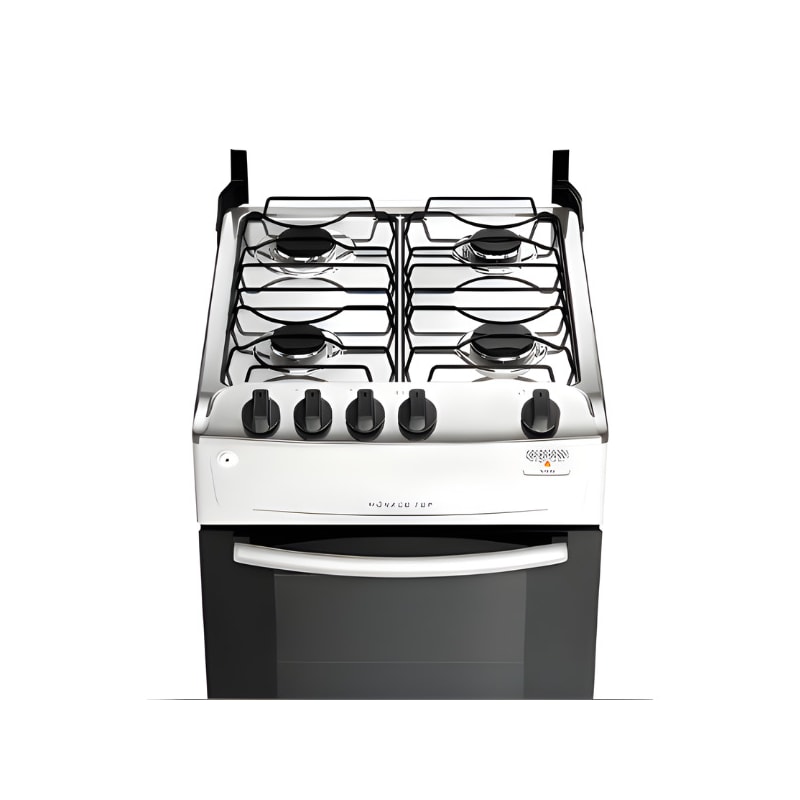Fogao Atlas Mesa de Inox Monaco Top 4 Bocas Acentimento Automatico Branco-805b16cd-190b-4d0b-bf42-44cb3b3ac5d4