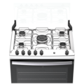 Fogao Atlas Mesa Inox Agile 5 Bocas Acendimento Automatico Branco-5897c369-4df6-41b7-a542-d47be4e79e66