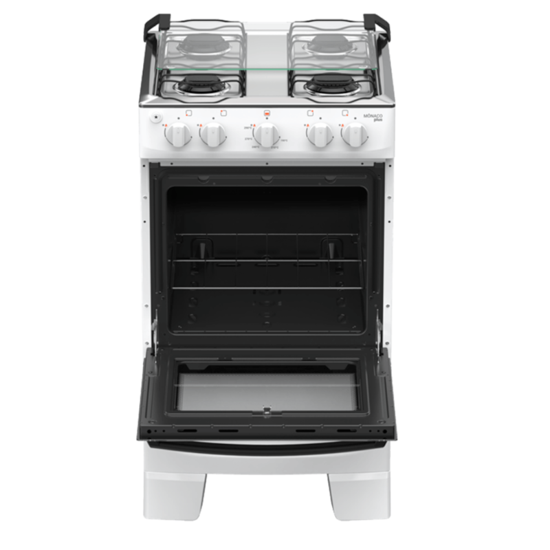 Fogao Atlas Mesa Inox Monaco PLUS 4 Bocas Acendimento Automatico Branco-1860b45c-eb56-42c0-b602-c6bc3825bf5f