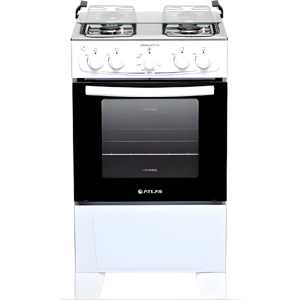 Fogao Atlas Mesa Inox Monaco Plus 4 Bocas com Acendimento Automatico Branco-793532e2-336d-4dfa-8701-0602c92af97a