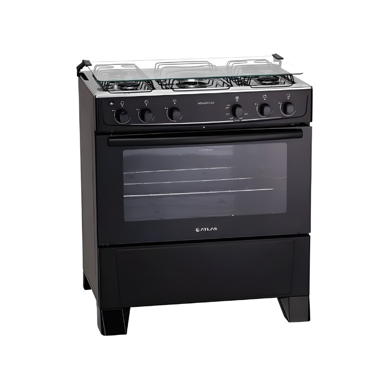 Fogao Atlas Mesa Inox Monaco Plus 5 Bocas Acendimento Automatico Preto-bd5cfd73-8b75-4914-b1a1-de7387cf3d89