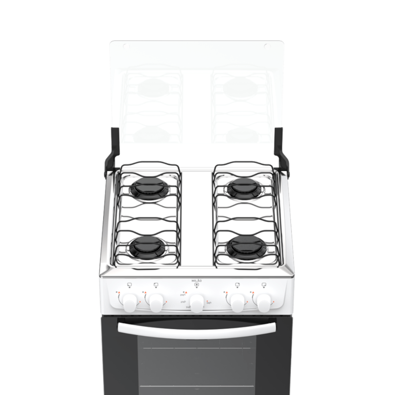 Fogão Atlas Milão 4 Bocas Mesa Inox Acendimento Manual Branco-a9106a81-d2a2-44a2-a939-6440741d7183