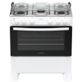 Fogão Atlas Milão Plus 5 Bocas Mesa Inox Acendimento Automático Bivolt Branco-4b2cade7-80ad-41f0-94f1-ca066c252284