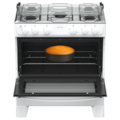 Fogão Atlas Milão Plus 5 Bocas Mesa Inox Acendimento Automático Bivolt Branco-12aae2a4-c066-4a47-9e07-f673982b9733