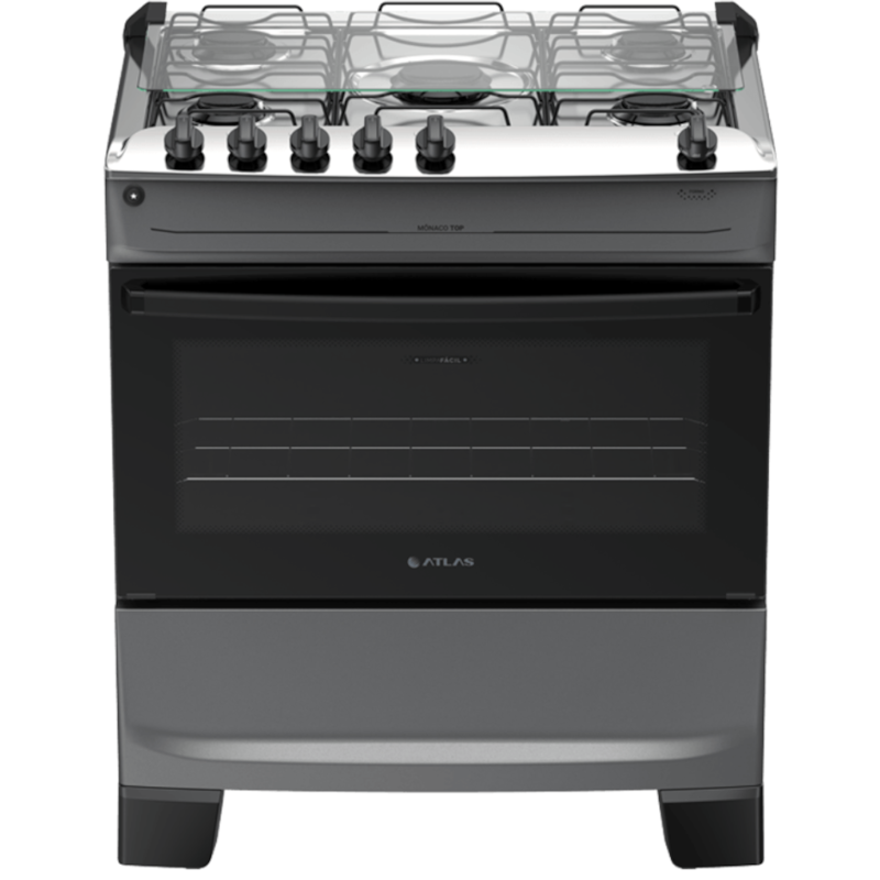 Fogao Atlas Monaco 5 Bocas Top Titan