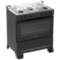 Fogão Atlas Mônaco Plus 5 Bocas Preto com Mesa Inox Bivolt-42c7e760-311b-438d-99dd-a3c02d6f3ce8