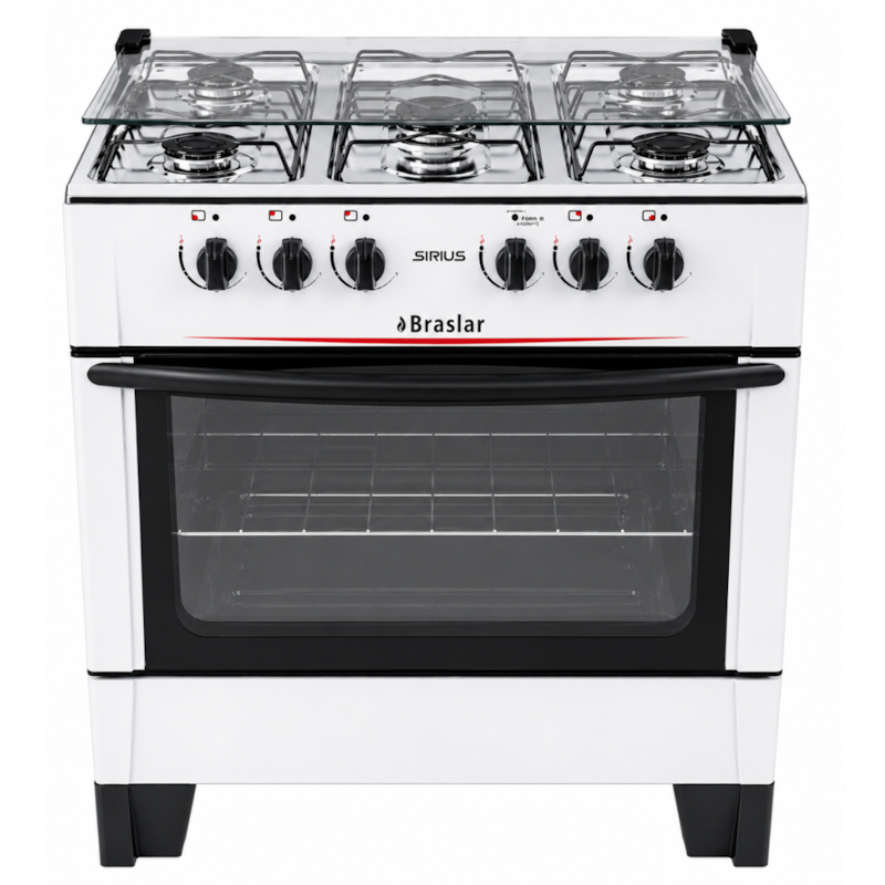 Fogao Braslar com Mesa de Inox Sirius 5 Bocas Branco-3cbe8beb-5999-41a0-99f2-cf93c65770d2