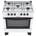Fogao Braslar com Mesa de Inox Sirius 5 Bocas Branco-66c33f1e-1293-4b4d-8567-dc4b033053b3