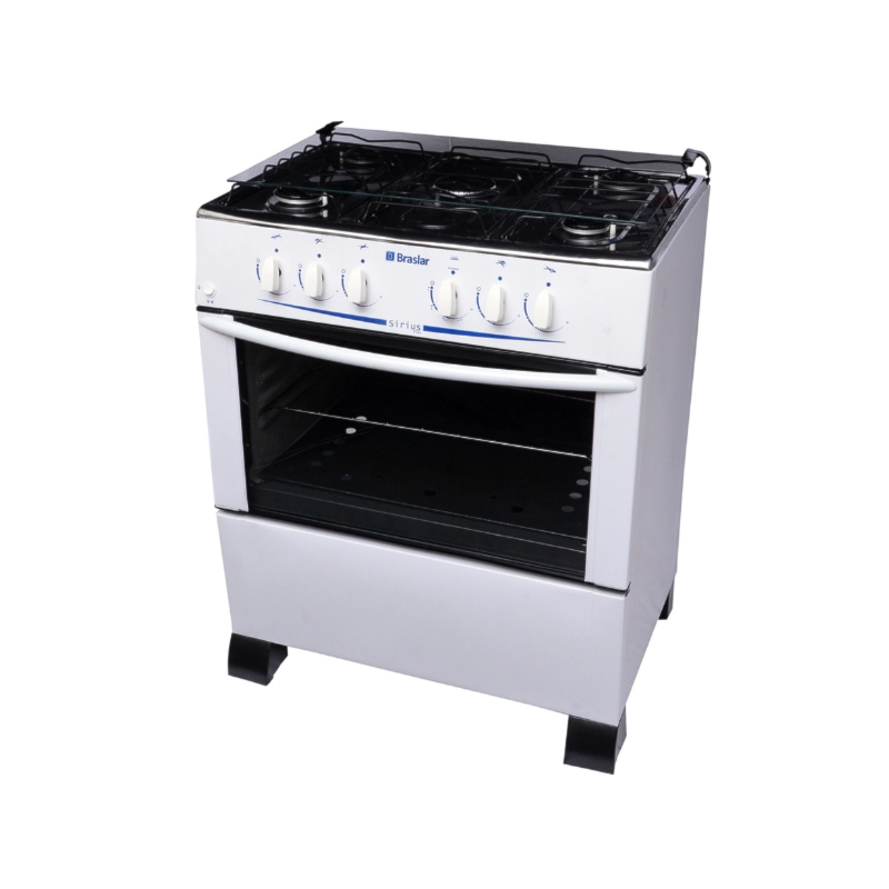Fogao Braslar com Mesa de Inox Sirius Plus 5 Bocas Branco-4adba75b-3162-481a-9723-9dba9d718f2b