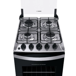 Fogao Brastemp com Mesa de Inox 4 Bocas Com Acendimento Automatico 127 220V 50 60HZ Branco