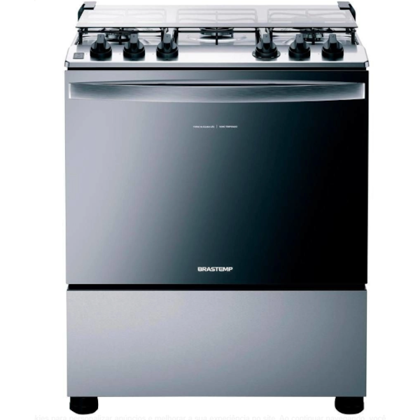 Fogao Brastemp com Mesa de Inox 5 Bocas com Acendimento Automatico 127/220V Inox-9837ab25-3cbe-46f5-abaf-6706cdfbcb59