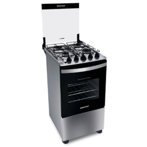 Fogao Brastemp Mesa de Inox 4 Bocas Com Acendimento Automatico 127/220V 50 60HZ Inox