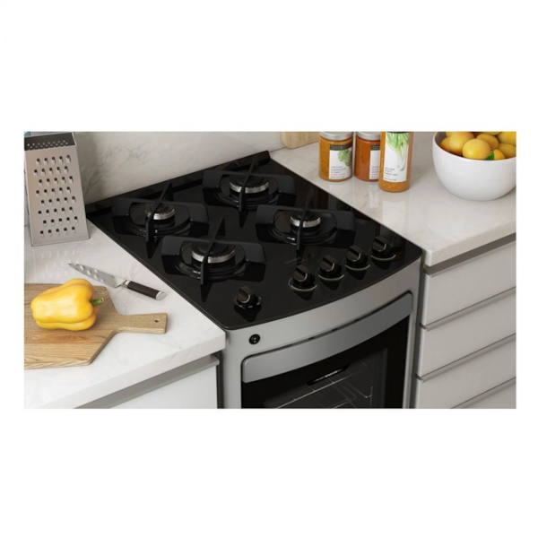 Fogão Consul 4 Bocas Inox Mesa de Vidro com Acendimento Automático CFO4VARUNA-5620e036-31ac-44ea-bcfa-7e2ad58fce54