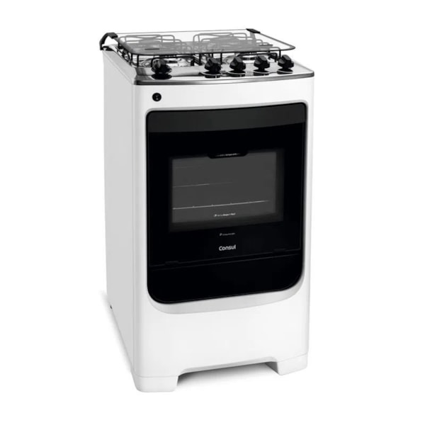 Fogao Consul com Mesa de Inox 4 Bocas Branco -fe47790a-d762-4e0c-9804-4bfd9c5582cf