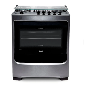 Fogao Consul Mesa de Inox FS 5 Bocas 127/220V Inox