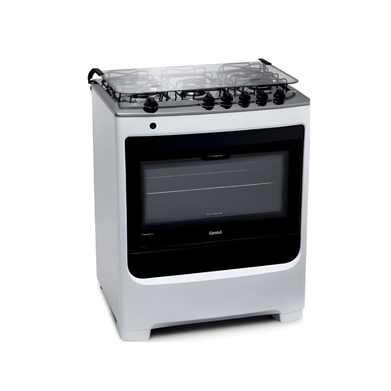 Fogao Consul Mesa de Inox FS 5 Bocas Com Acendimento Automatico 127/220V Branco-4367577b-8b61-47da-becb-3888ea9c350a