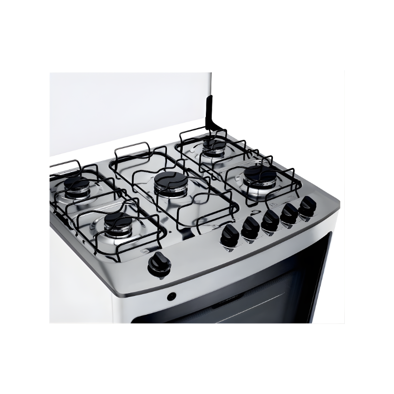 Fogao Consul Mesa de Inox FS 5 Bocas Com Acendimento Automatico 127/220V Branco-55aa11ef-9a59-447e-b6ab-da2c34582775
