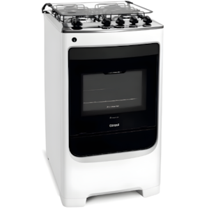 Fogao Consul Mesa Inox 4 Bocas Acendimento Automatico 127/220V Branco CF04NABUNA