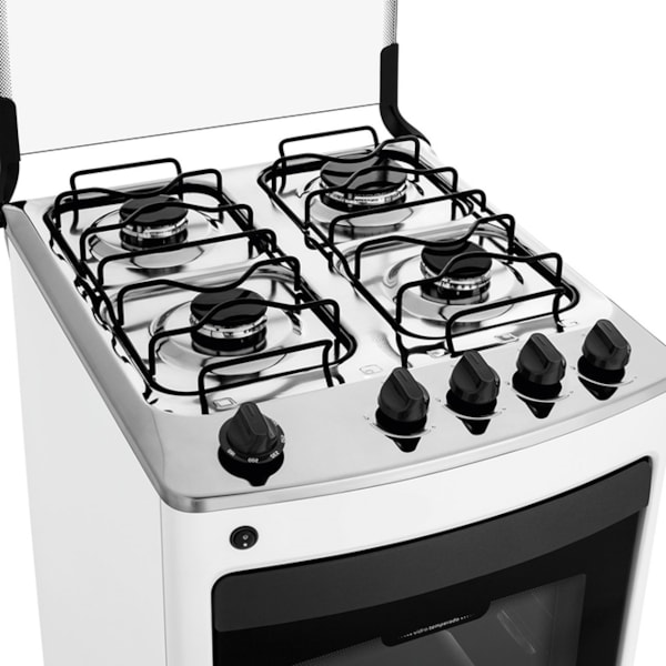 Fogao Consul Mesa Inox 4 Bocas Acendimento Automatico 127/220V Branco CF04NABUNA-56a67c63-c47f-419b-9fbb-6e3621c7492e