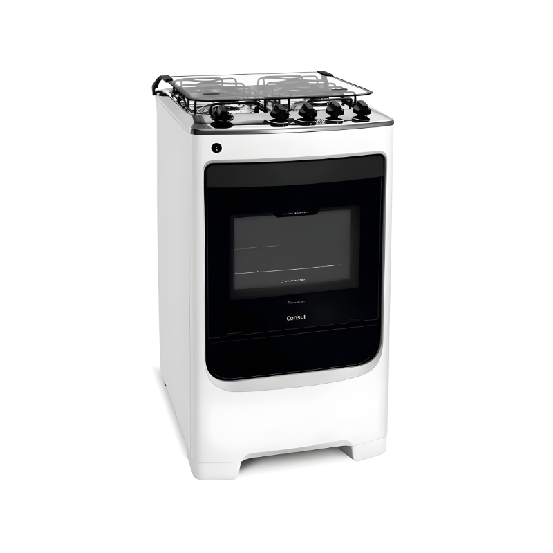 Fogao Consul Mesa Inox 4 Bocas Acendimento Automatico 127/220V Branco CF04NABUNA-b108df48-9ef2-4dc1-9f00-8c1edf0e020f