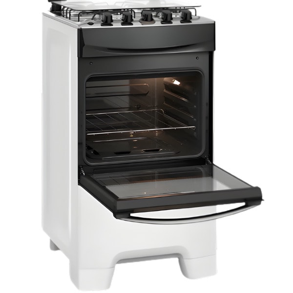 Fogao Continental Mesa De Inox 4 Bocas Acendimento Automatico Bivolt FC4IB Premium Branco-b5b48ec4-b391-4130-b6e1-fe6bc1b9cf87