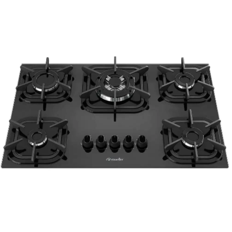 Fogao Cooktop Mueller Tripla Chama 5 Bocas G5 Preto-942877e9-fd9f-4d1c-87f4-b31bda6a0a81