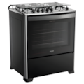 Fogao Dako com Mesa de Inox Magister 5 Bocas com Acendimento Automatico Preto-504458ad-2271-4546-b0eb-b36c50f29737