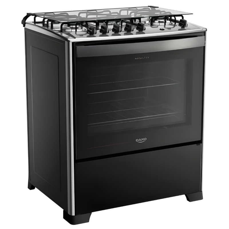 Fogao Dako com Mesa de Inox Magister 5 Bocas com Acendimento Automatico Preto-8e02f157-8b24-4d8a-a617-17c413e2a07a
