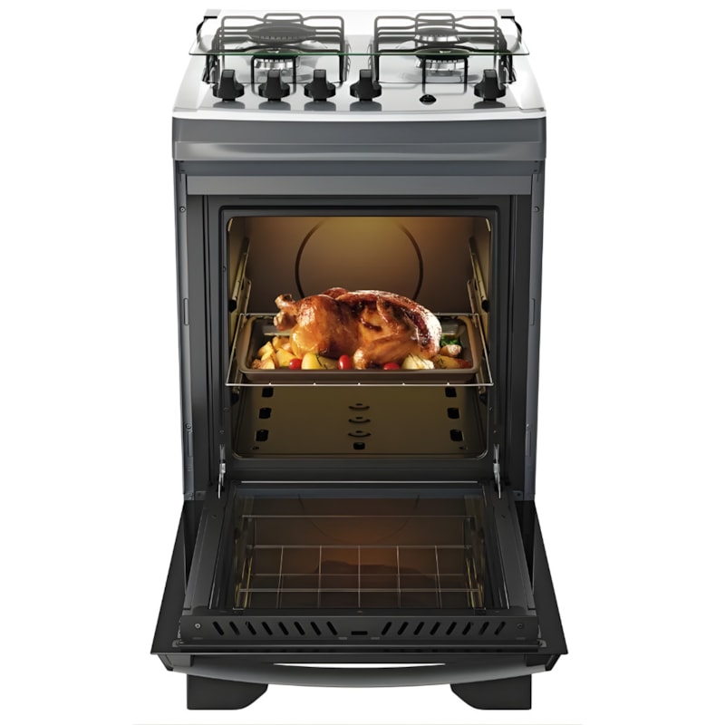 Fogao Dako Com Mesa De Inox Supreme 4 Bocas Com Acedimento Automatico Titanium-ea089cb3-7116-4f9e-afa7-ba300a909f20