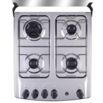 Fogao Dako com Mesa de Inox Supreme 4 Bocas com Acendimento Automatico Branco