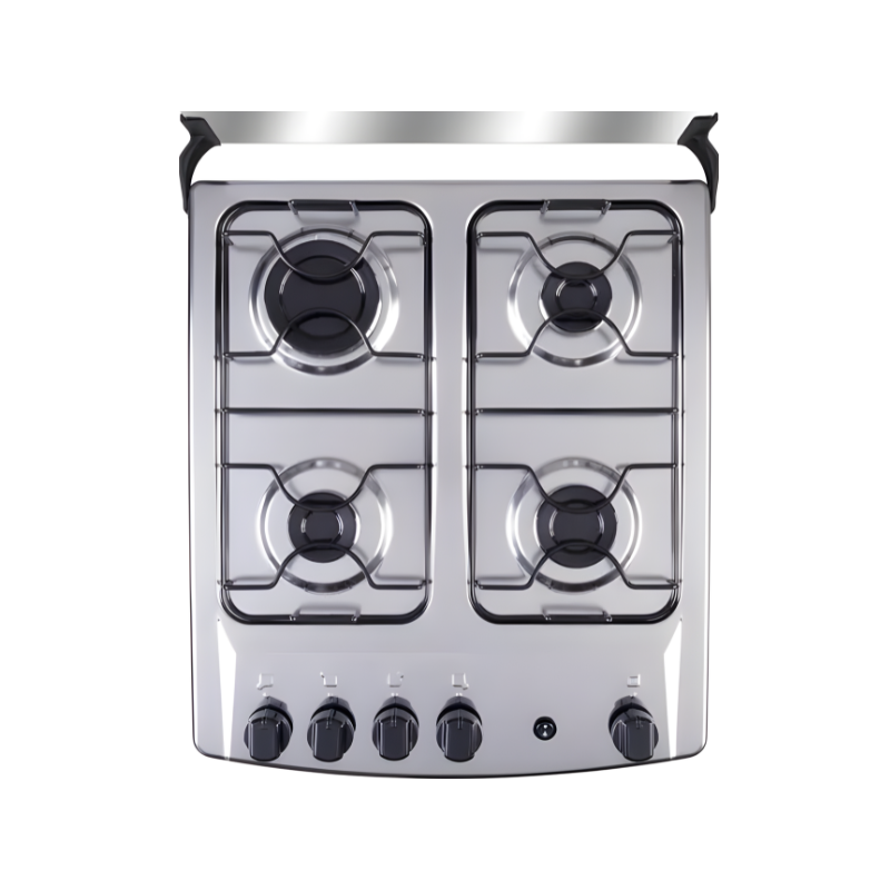Fogao Dako com Mesa de Inox Supreme 4 Bocas com Acendimento Automatico Branco