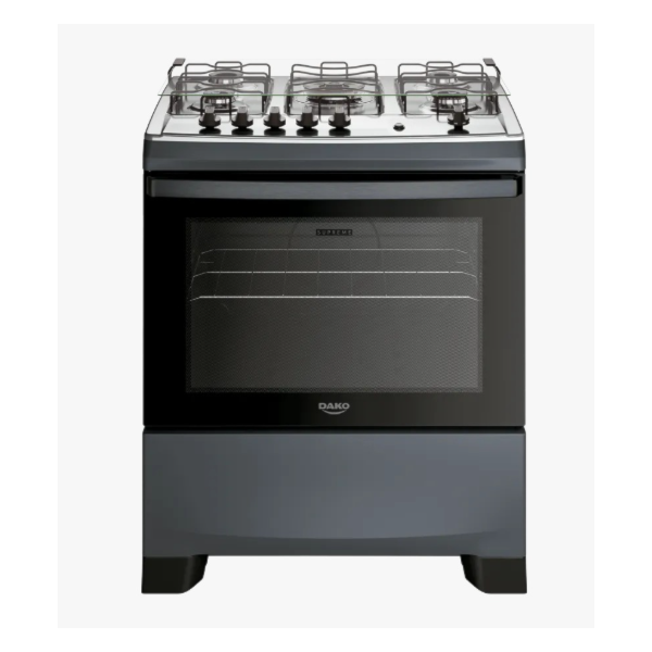 Fogao Dako com Mesa de Inox Supreme 5 Bocas com Acendimento Automatico Tripla Chama Titanium-b45465ee-4e37-47d3-8077-316d4ffee5bb