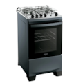 Fogao Dako Supreme Com Mesa De Inox 4 Bocas Com Acedimento Automatico Titanium-f36f5a88-5262-4f30-845e-976665040adf