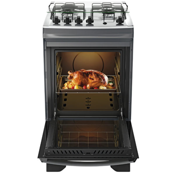 Fogao Dako Supreme Com Mesa De Inox 4 Bocas Com Acedimento Automatico Titanium-16903515-98b3-43f5-a622-ac6c78aa0134