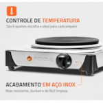 Fogão Eletrico Mondial Fast Cook FE-04 127V/60HZ Inox 